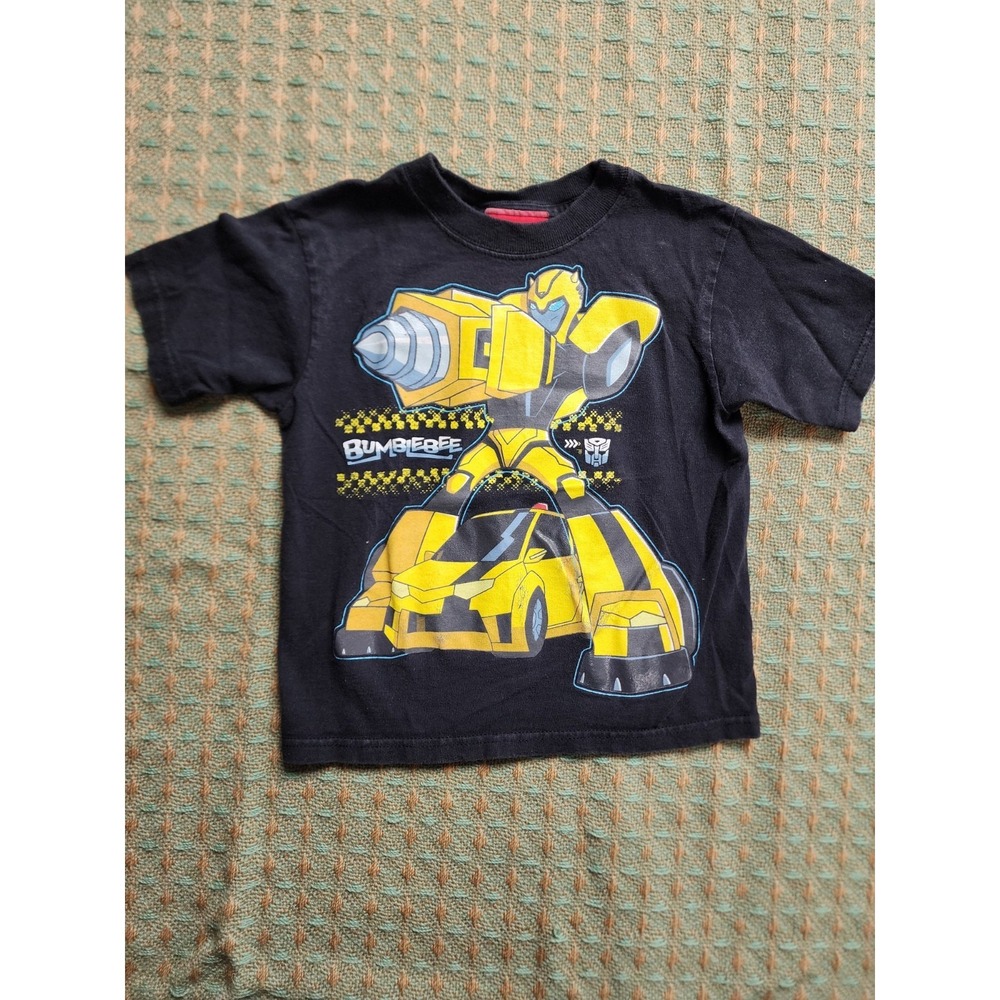 Vintage Y2K Transformers Movie T Shirt Youth Small 4 Bumblebee